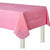 Amscan BASIC Pink Flannel-Backed Vinyl Tablecloth