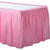 Amscan BASIC Pink Plastic Table Skirt