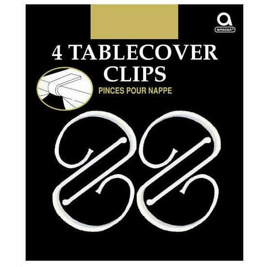 Amscan BASIC Plastic Table Cover Clips