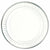 Amscan BASIC Premium 10 1/4" Plastic Border Plate Radiating Dots - SIlver