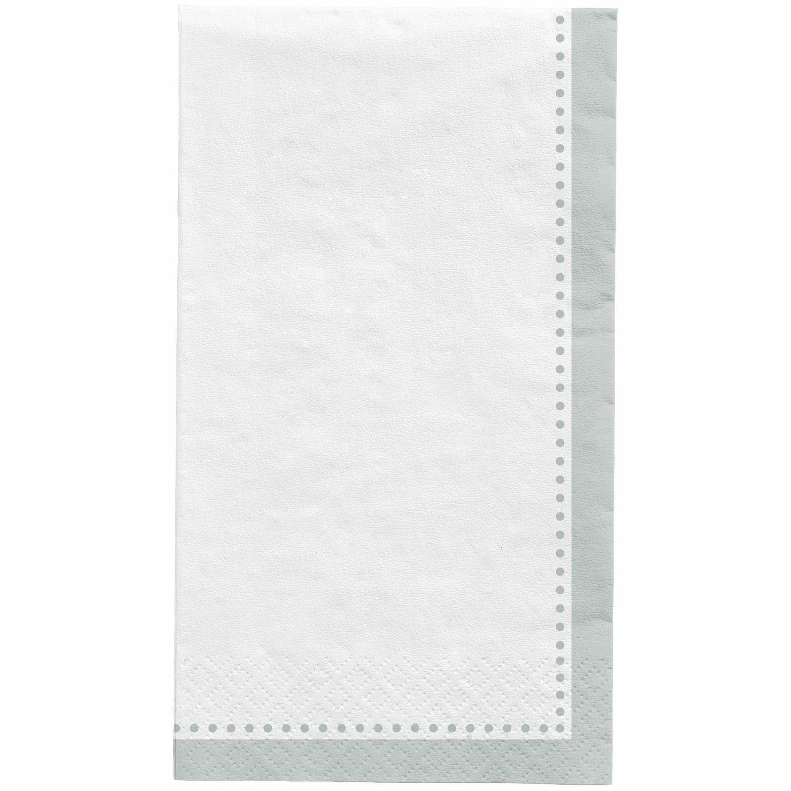 Amscan BASIC Premium Buffet Napkins - Silver