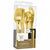 Amscan BASIC Premium Gold Assorted Cutlery