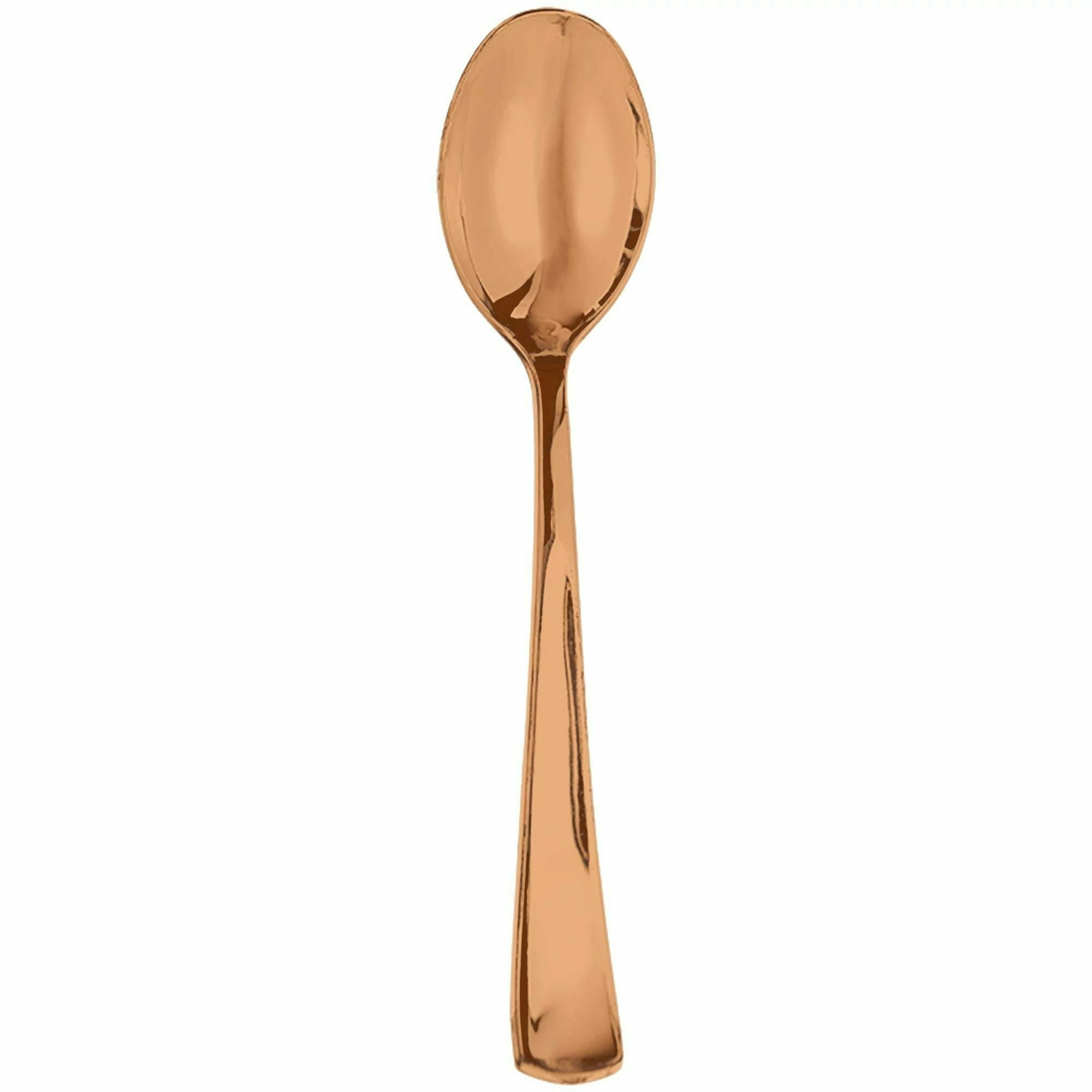 Amscan BASIC Premium Metallic Spoon - Rose Gold