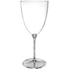 Amscan BASIC Premium Silver Wine Goblet