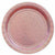 Amscan BASIC Prismatic Pink Dessert Plates 8ct