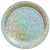 Amscan BASIC Prismatic Silver Lunch Plates 8ct