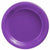 Amscan BASIC Purple Plastic Dessert Plates 20c