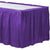 Amscan BASIC Purple Plastic Table Skirt