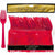 Amscan BASIC Red Premium Plastic Forks 48c