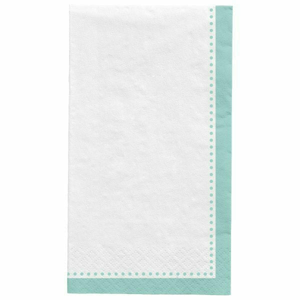 Amscan BASIC Robin&#39;s Egg Blue Premium Buffet Napkins