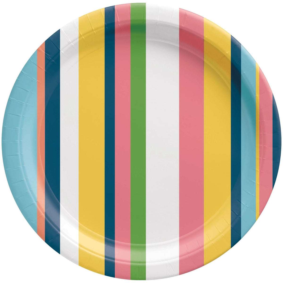 Amscan BASIC Summer Hues 10&quot; Round Paper Plates