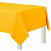Amscan BASIC Sunshine Yellow 3-Ply Paper Table Cover, 54" x 108"