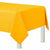 Amscan BASIC Sunshine Yellow 3-Ply Paper Table Cover, 54" x 108"