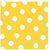 Amscan BASIC Sunshine Yellow Polka Dot Lunch Napkins 16ct