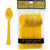 Amscan BASIC Sunshine Yellow Premium Plastic Spoons 20ct