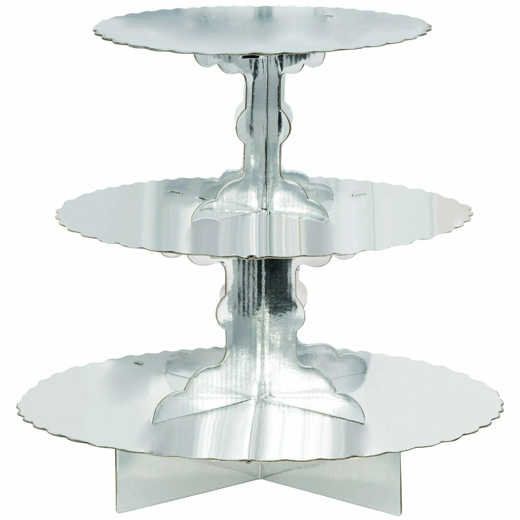 Amscan BASIC Treat Stand - Silver