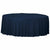 Amscan BASIC True Navy - 84" Round Plastic Table Cover