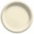 Amscan BASIC Vanilla Creme - 8 1/2" Round Paper Plates, 20 Ct.