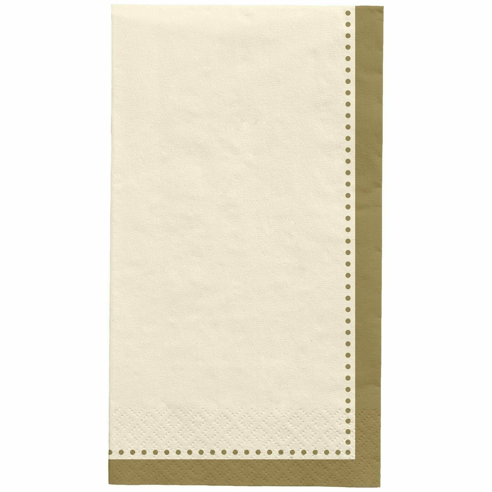 Amscan BASIC Vanilla Creme Premium Buffet Napkins