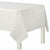 AMSCAN BASIC White 3-Ply Paper Table Cover, 54" x 108"