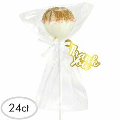 Amscan BASIC WHITE AND GOLD TREAT POP KIT