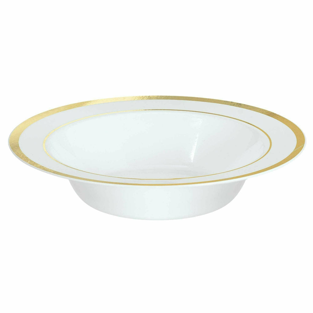 Amscan White Paper Bowls, 20oz, 20ct White | Party Supplies | Party