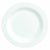 Amscan BASIC White Premium Plastic Round Plates, 7 1/2"