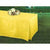 Amscan BASIC Yellow Flannel Table Cover