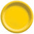 Amscan BASIC Yellow Sunshine - 10" Round Paper Plates, 50 Ct.