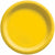 Amscan BASIC Yellow Sunshine - 6 3/4" Round Paper Plates, 50 Ct.