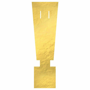 Amscan BIRTHDAY ! Create Your Own Letter Banner - Gold