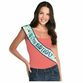 Amscan BIRTHDAY A REASON TO CELEBRATE LIGHT-UP SASH