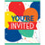 Amscan BIRTHDAY Balloon Fest Postcard Invite