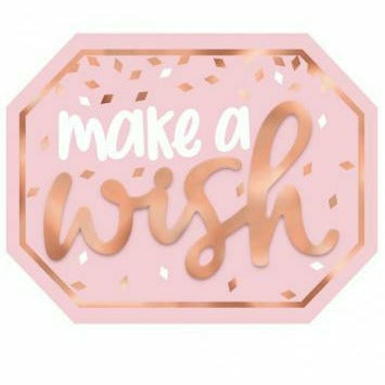 Amscan BIRTHDAY Blush Birthday Mini Message Sign