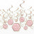 Amscan BIRTHDAY Blush Birthday Swirl Decoration