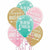 Amscan BIRTHDAY Boho Girl Latex Balloons 15ct