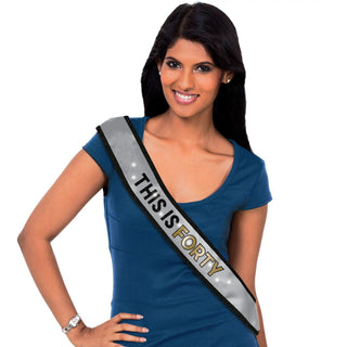 Celebration 40th Light-Up Sash