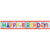 Amscan BIRTHDAY Confetti Time Birthday Foil Banner