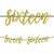 Amscan BIRTHDAY Glitter Gold Sweet 16 Birthday Banner