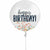 Amscan BIRTHDAY Happy Birthday Rainbow Confetti Balloon