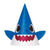 Amscan BIRTHDAY: JUVENILE Baby Shark Paper Cone Hats