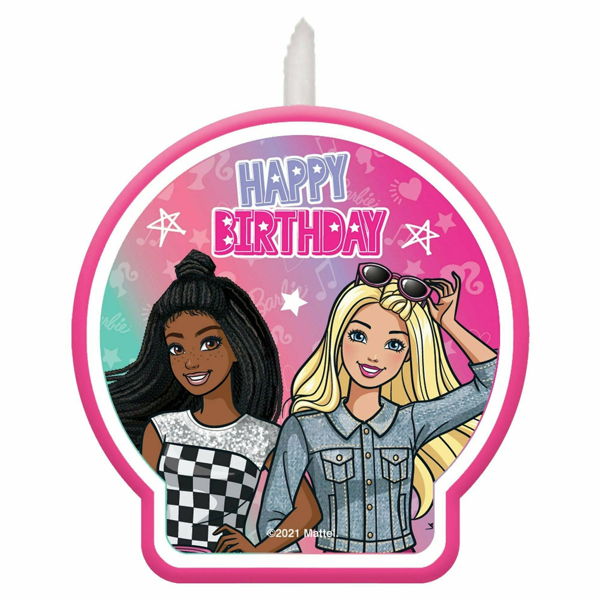 Amscan BIRTHDAY: JUVENILE Barbie Dream Together Birthday Candle