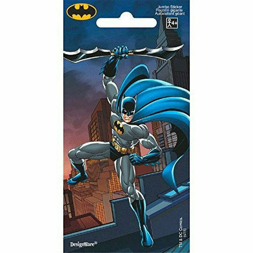 Amscan BIRTHDAY: JUVENILE BATMAN JUMBO STICKER