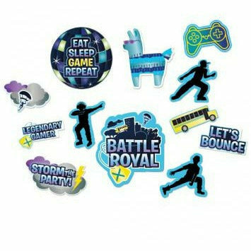 Amscan BIRTHDAY: JUVENILE Battle Royal Cutouts, Value Pack