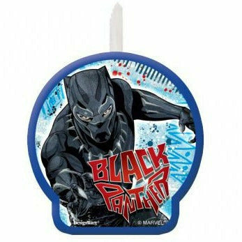 Amscan BIRTHDAY: JUVENILE BLACK PANTHER CANDLE