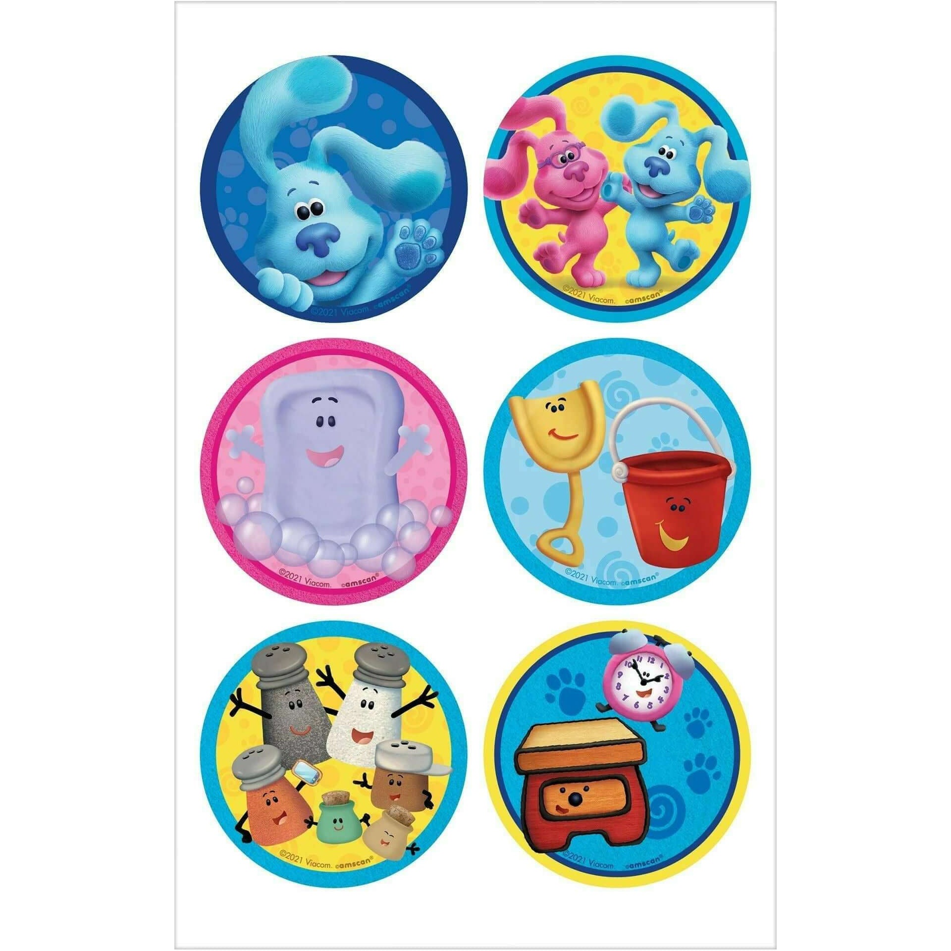 Amscan BIRTHDAY: JUVENILE Blues Clues Stickers