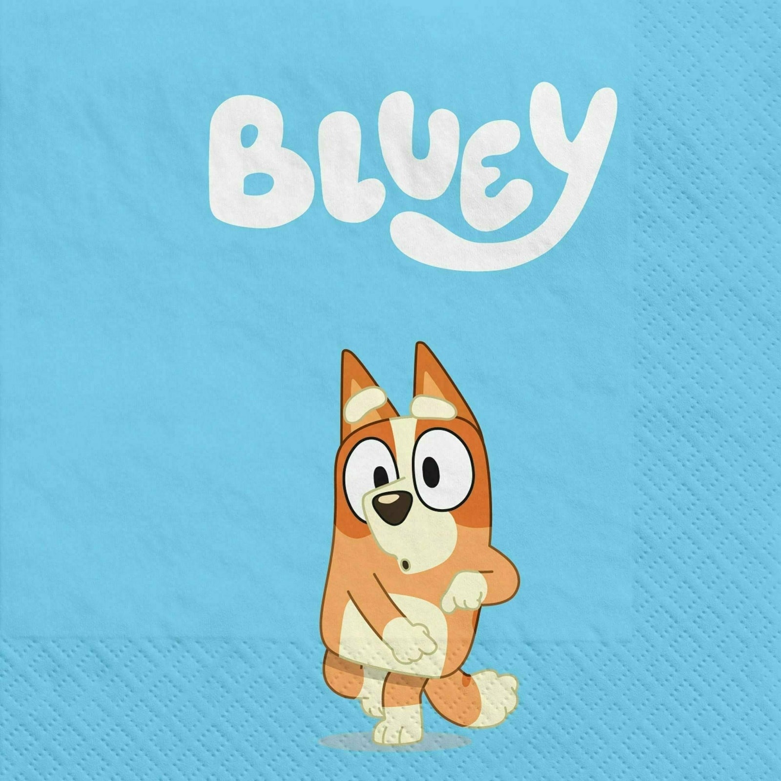 Amscan BIRTHDAY: JUVENILE Bluey Beverage Napkins 16ct