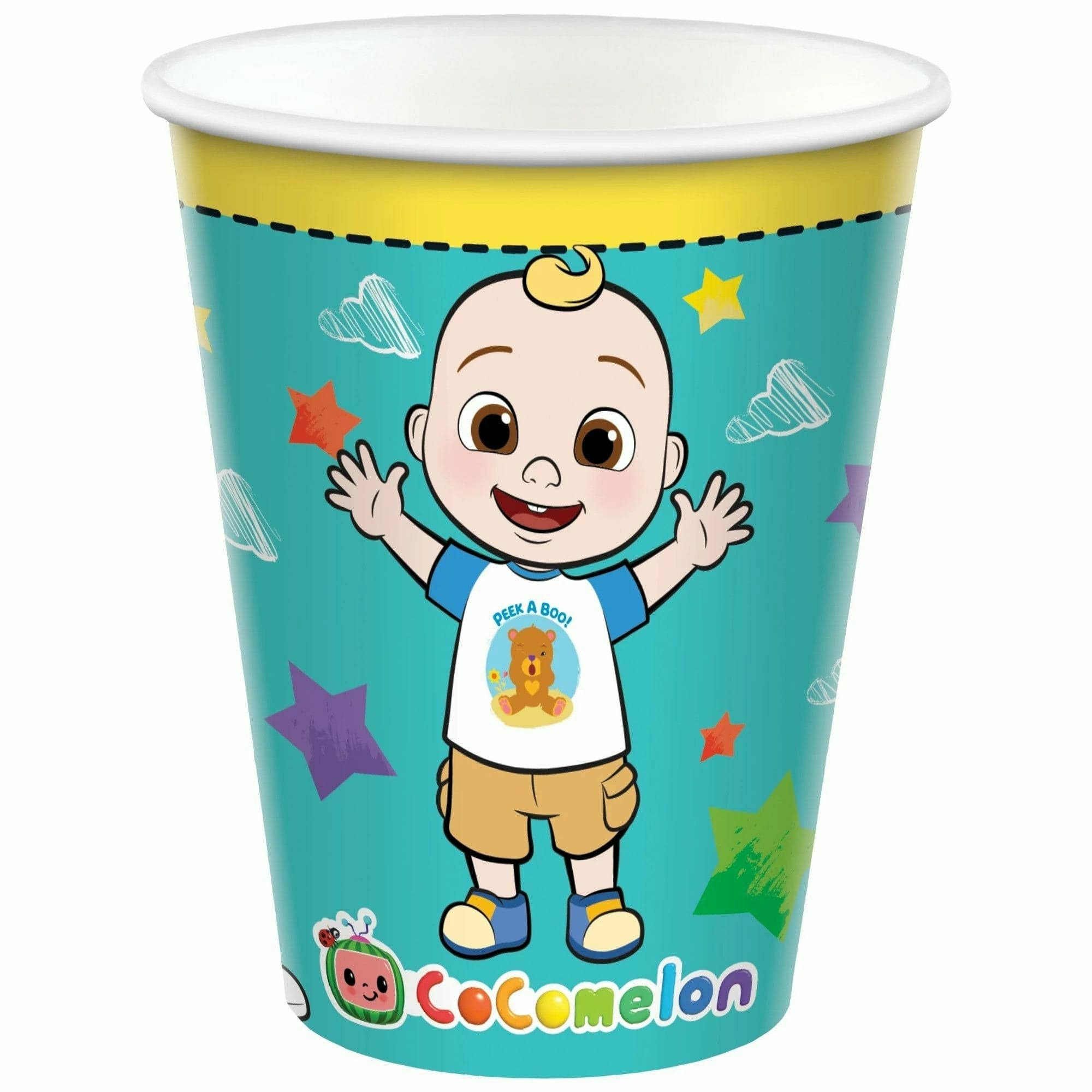 Amscan BIRTHDAY: JUVENILE Cocomelon Cups, 9 oz.