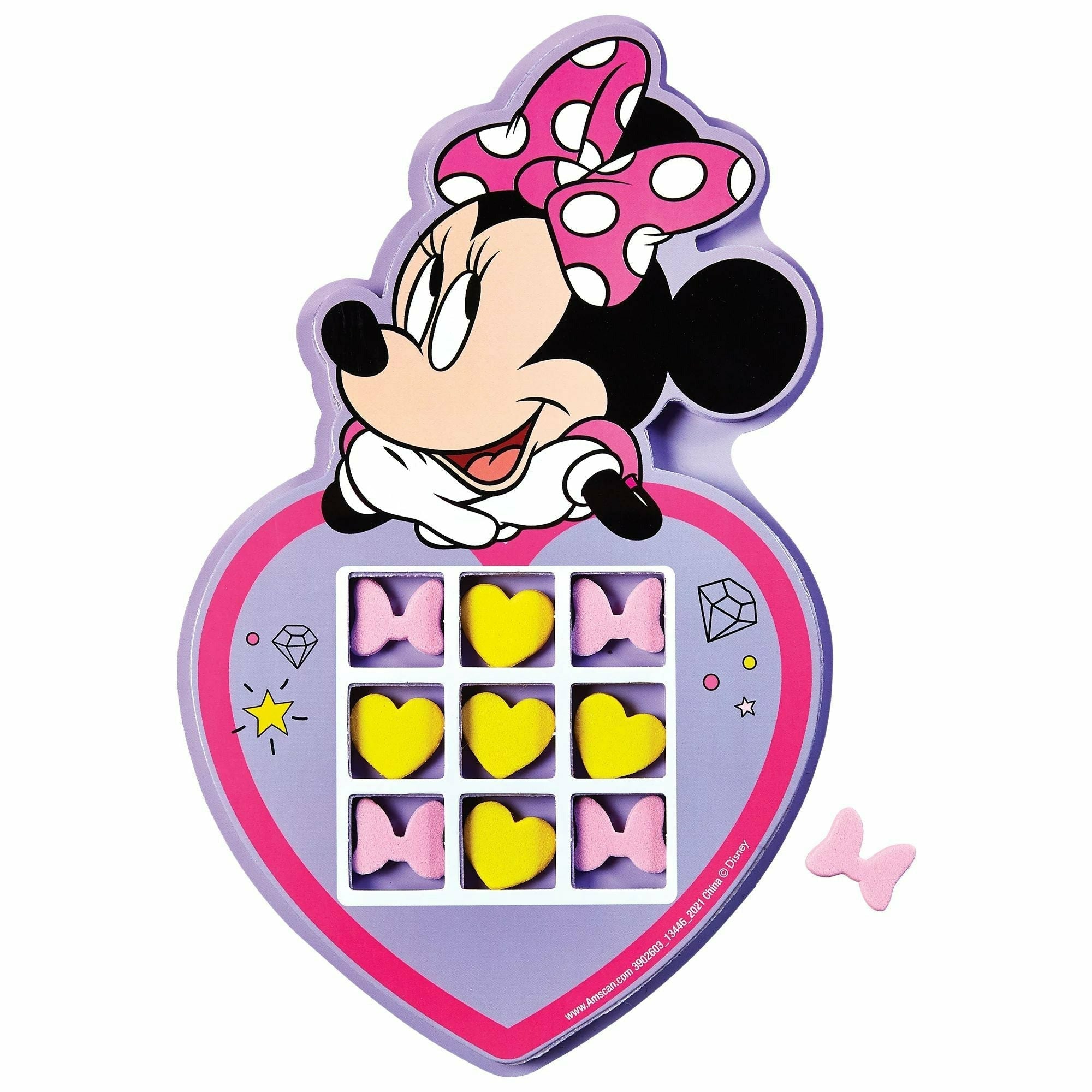 Amscan BIRTHDAY: JUVENILE Disney Minnie Mouse Shaped Foam Game