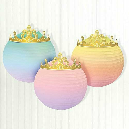 Amscan BIRTHDAY: JUVENILE Disney Once Upon a Time Paper Lanterns 3ct